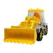 Игрушка Трактор с прозрачным корпусом с подсветкой и звуком Truck Rotating Gear Желтый