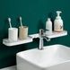 Подвійна полиця для ванної кімнати Shower Rack Біла