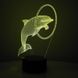 Настольный светильник&nbsp;New Idea 3D Desk Lamp Дельфин