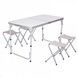 УЦІНКА! Стіл і стільці для пікніка Folding Table Білий