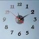 Часы настенные 3D DIY Clock Timelike 30см Черные