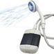 Душ портативний кемпінговий з акумулятором і USB Силіконовий шланг