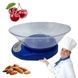 Весы кухонные до 7кг с чашей KE-2 scale Синие