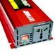 Преобразователь напряжения с 12V&rarr;220V с чистым синусом 2600W и дисплеем EY-2600W EYURAN LCD SMART Красный