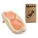 Подставка в ванночку для купания малышей 27х52х20см BM-11550 Bimbo Белая с оранжевым