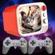 Консоль игровая с экраном и 2 джойстиками 740 игр H7 Mini TV Оранжевая