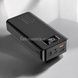 Power bank 30000mAh с фонариком Черный