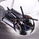 Ароматизатор автомобильный с солнечной панелью Вертолет Solar exploration Черный