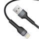 Кабель WUW-X192 USB Type-C 2.4A 2m black