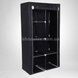 Шафа для одягу тканинна Storage Wardrobe 28105 Чорна
