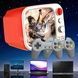 Консоль игровая с экраном и 2 джойстиками 740 игр H7 Mini TV Оранжевая