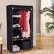 Шафа для одягу тканинна Storage Wardrobe 28105 Чорна