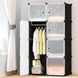 Шкаф органайзер Storage Cube Cabinet МР 28-51 пластиковый Черный