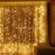 Гирлянда водопад 240 LED 3m*2m Желтая