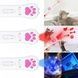 Лазер-брелок для котів акумуляторний з картинками ZK-2381L-LED+UV Фіолетовий