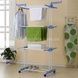 Сушилка для белья Garment rack with wheels № K12-120 Голубой