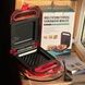 Сендвічниця електрична з антипригарним покриттям sandwich maker XL-1625 Червона