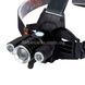 Велофонарь с креплением на руль аккумуляторный W602-T6+2XPE Bike Черный