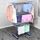 Сушилка для белья Garment rack with wheels № K12-120 Голубой