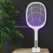 Пастка антимоскітна ультрафіолетова акумуляторна настільна mosquito swatter XL-1284 Біла