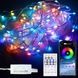Світлодіодна смуга з прозорим пультом дистанційного керування RGB USB 20 м