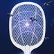Пастка антимоскітна ультрафіолетова акумуляторна настільна mosquito swatter XL-1284 Біла