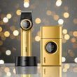 Комплект 2в1 триммер і шейвер VGR V-977 та V-377 GOLD Чорний із золотим