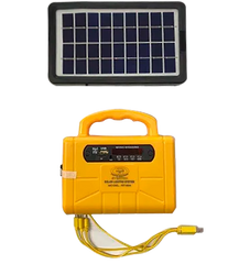 Солнечная станция фонарик Everton RT-904BT, MP3+РАДИО