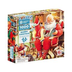 Пазли Санта Клаус 1000 елементів 70*50см 88571 Merry Christmas