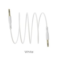 Аудiо-кабель BOROFONE BL1 Audiolink audio AUX cable, 1m White