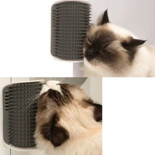 Інтерактивна іграшка - чесалка для кішок Hagen Catit Self Groom Сіра