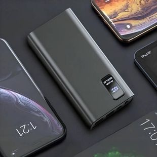 Power Bank літійполімерний з бездротовою зарядкою 20000Mah Kin Vale Q4043-2 Чорний
