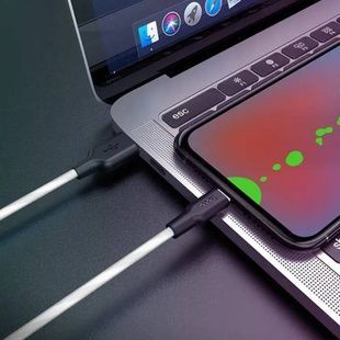 Кабель зарядный силиконовый Hoco X21 Silicone Type-C Белый