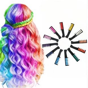 Набор мелков для волос 12 цветов Hair chalk