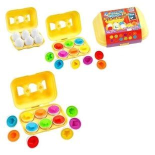 Сортер 3D Яєчний лоток 6шт 4FUN Game Club Геометричні фігури