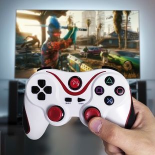Безпровідний джойстик геймпад PS3 Білий