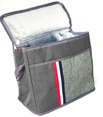 Сумка Холодильник Термос Cooling Bag DT4241 Сіра