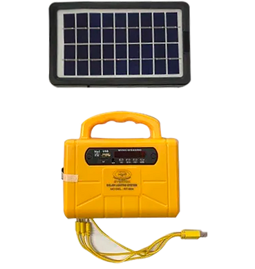 Сонячна станція ліхтарик Everton RT-904BT, MP3+РАДІО