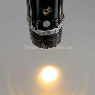 Фонарь кемпинговый светодиодный на солнечных батареях HB-9688 Черный