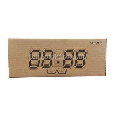 Настільний годинник VST VST-883 Біле підсвічування