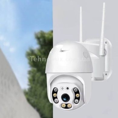 Камера видеонаблюдения 4mp + 12v 2a power app WI FI A6-V380 Белая