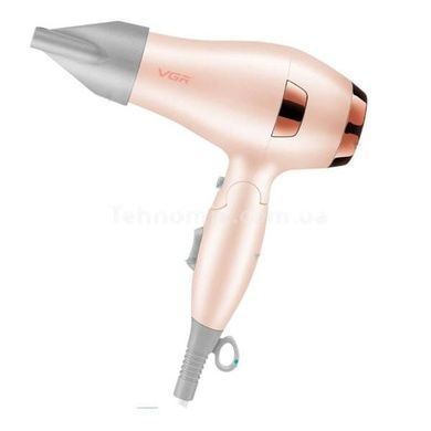 Фен складаний з насадкою концентратором 1000Вт VGR V-432 PINK Рожевий