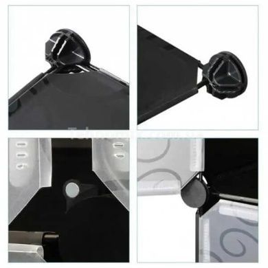 Складна шафа Storage Cube Cabinet для одягу на 6 секцій