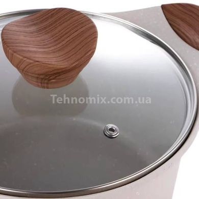 Набір каструль із кришками 5шт R.80003 Чорний