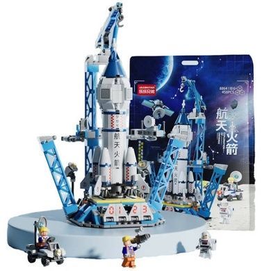Конструктор дитячий Космічна Станція 458 деталей Space Shuttle