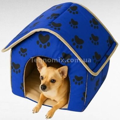 Домик для домашних питомцев Portable Dog House Синий