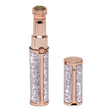 Тример для брів акумуляторний з USB-зарядкою та змінною насадкою 2в1 Blawless Срібло