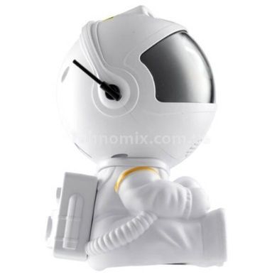 Ночник-проектор з проекцією зоряного неба Астронавт з пультом та USB XO CF4 Білий