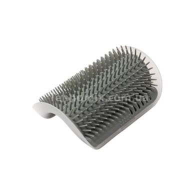 Интерактивная игрушка - чесалка для кошек Hagen Catit Self Groom Серая