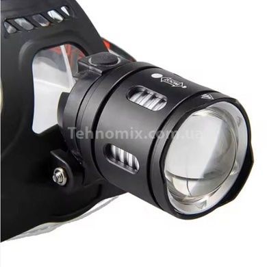Фонарь налобный PLD-T115-2PM10-TG (white+green) Черный